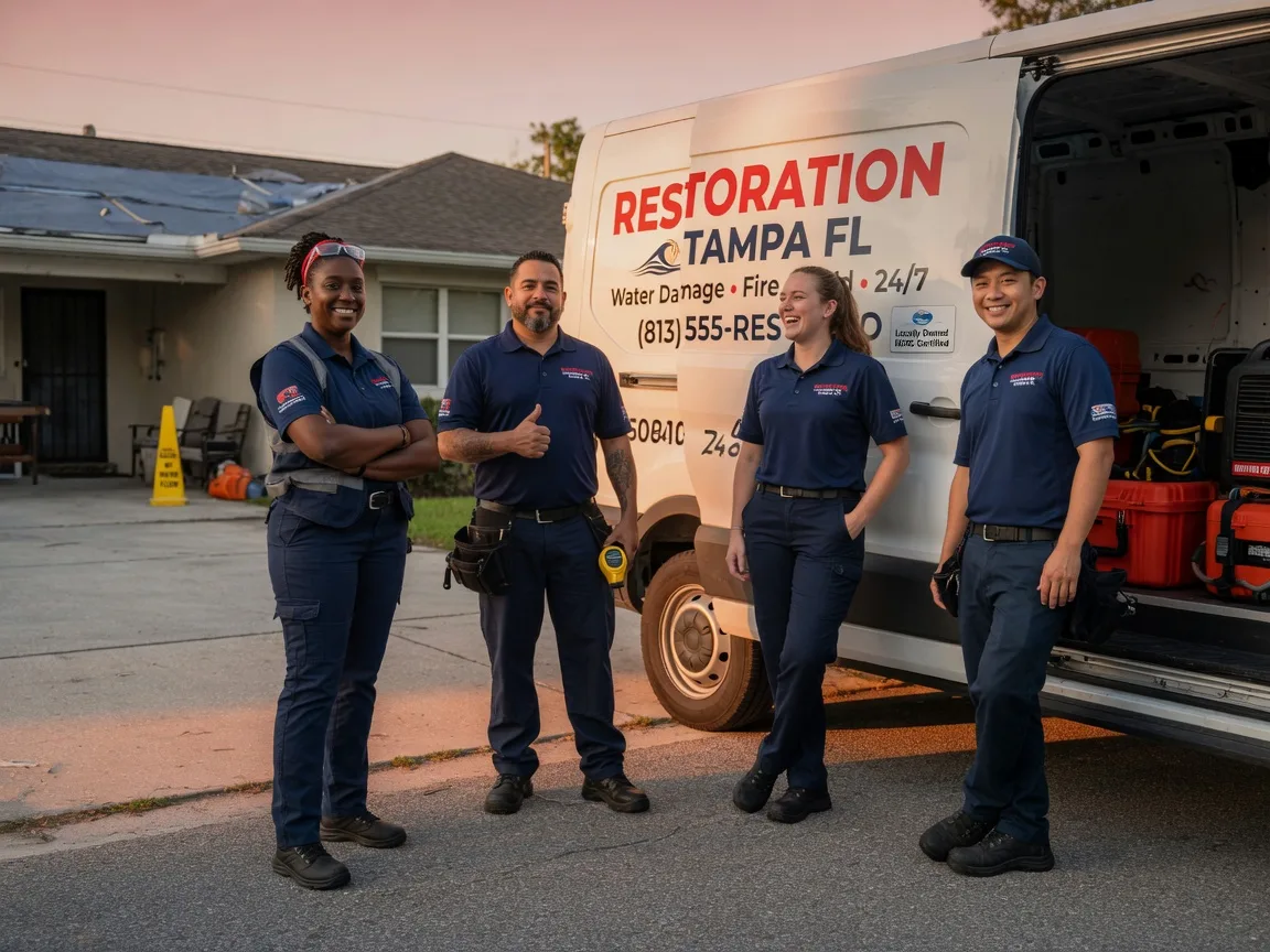 Water Damage Restoration company in Gann Valley, SD